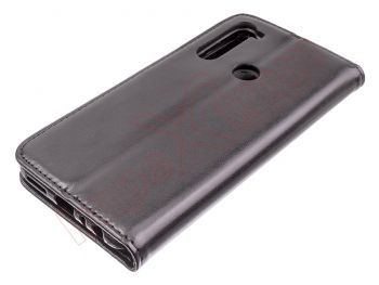 Funda negra tipo agenda para Xiaomi Redmi Note 8, M1908C3JG